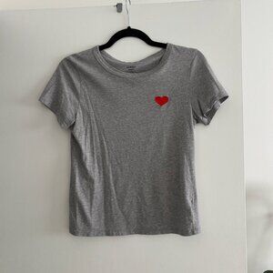 Aritzia (Sunday Best) Heart T-Shirt